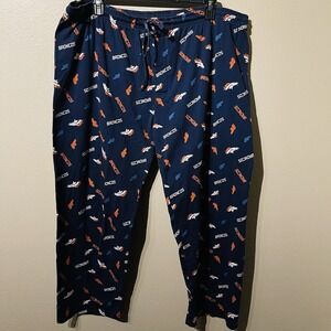 NFL Denver Broncos‎ PJ Pants All Over Print Men's Size 2XL
